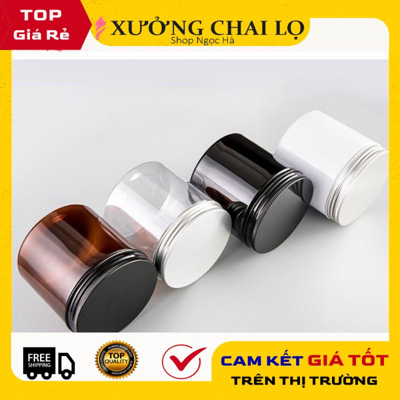 Hủ Đựng Kem ❤ GIÁ RẺ NHẤT ❤ Hủ nhựa pet 200g,250g,500g đựng mỹ phẩm, thực phẩm, đồ khô, ngũ cốc , phụ kiện du lịch