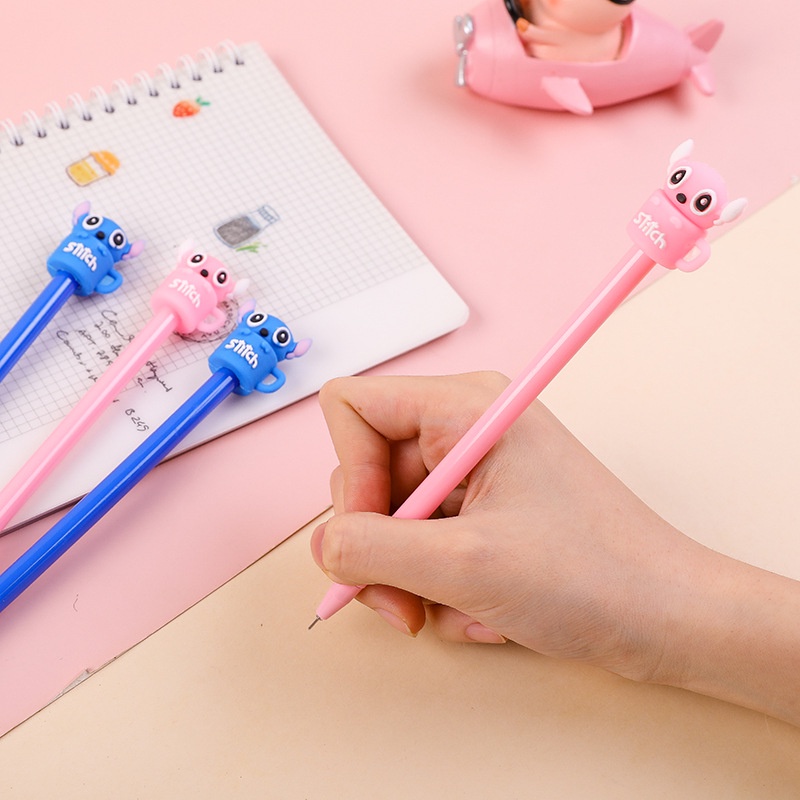 1 Bút Mực Gel Hình Chú Cún Dễ Thương Cho Học Sinh