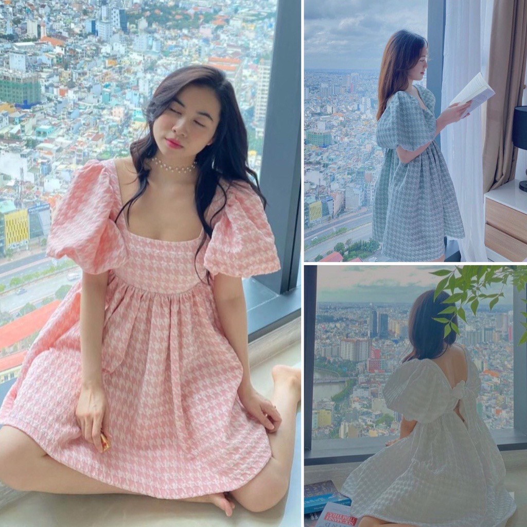 ĐẦM BABYDOLL CHẤT LIỆU XỐP XÒE RỘNG CAO CẤP