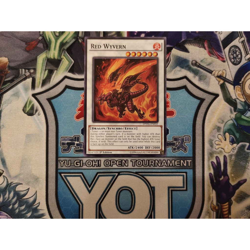 Thẻ bài Yugioh chính hãng Red Wyvern - DPDG-EN032 - Common 1st Edition