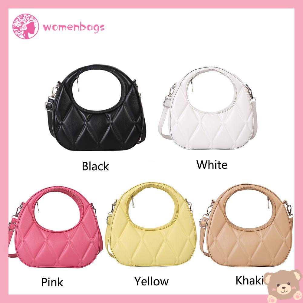 ✿ Wb ✿ Túi Xách Da PU Hình Tròn Thời Trang Cho Nữ✿