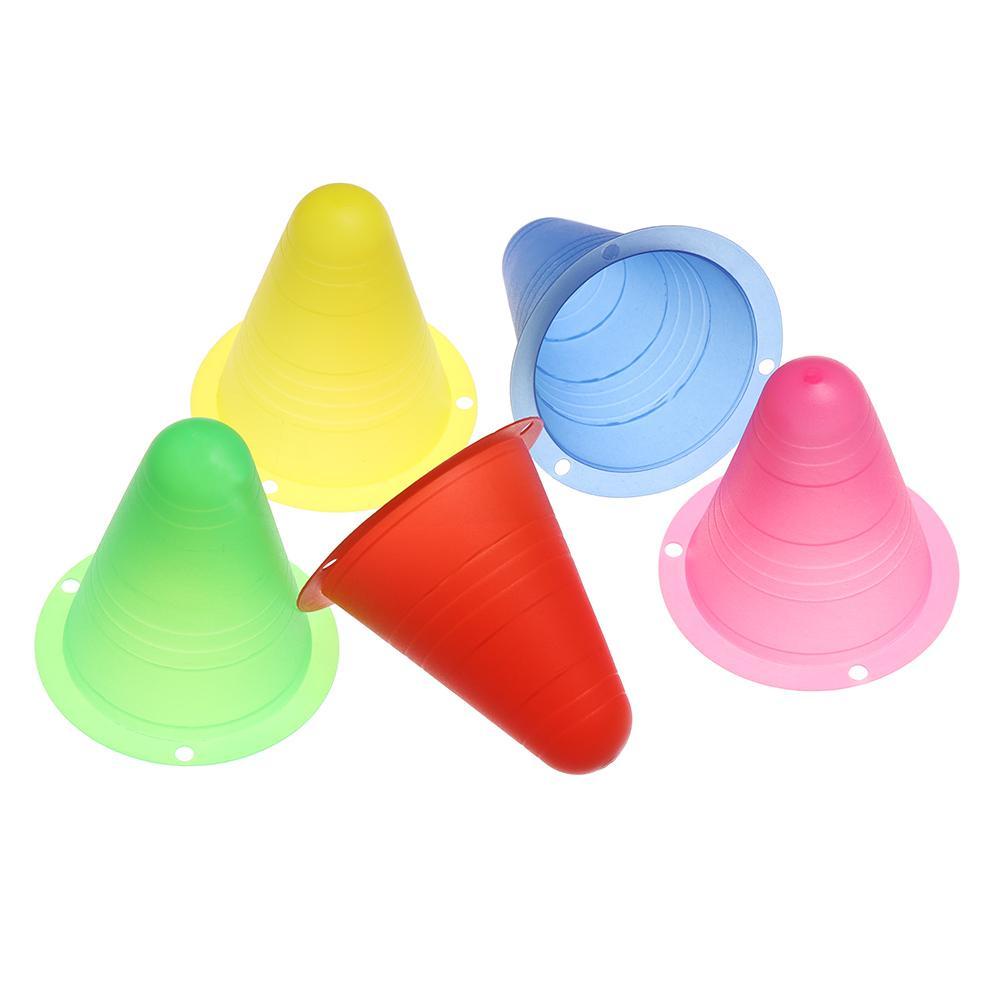 MUVAKO Set 5 / 10 Phụ Kiện Đánh Dấu Hình Nón Cho Giày Trượt Patin Hiện Có 5 Màu