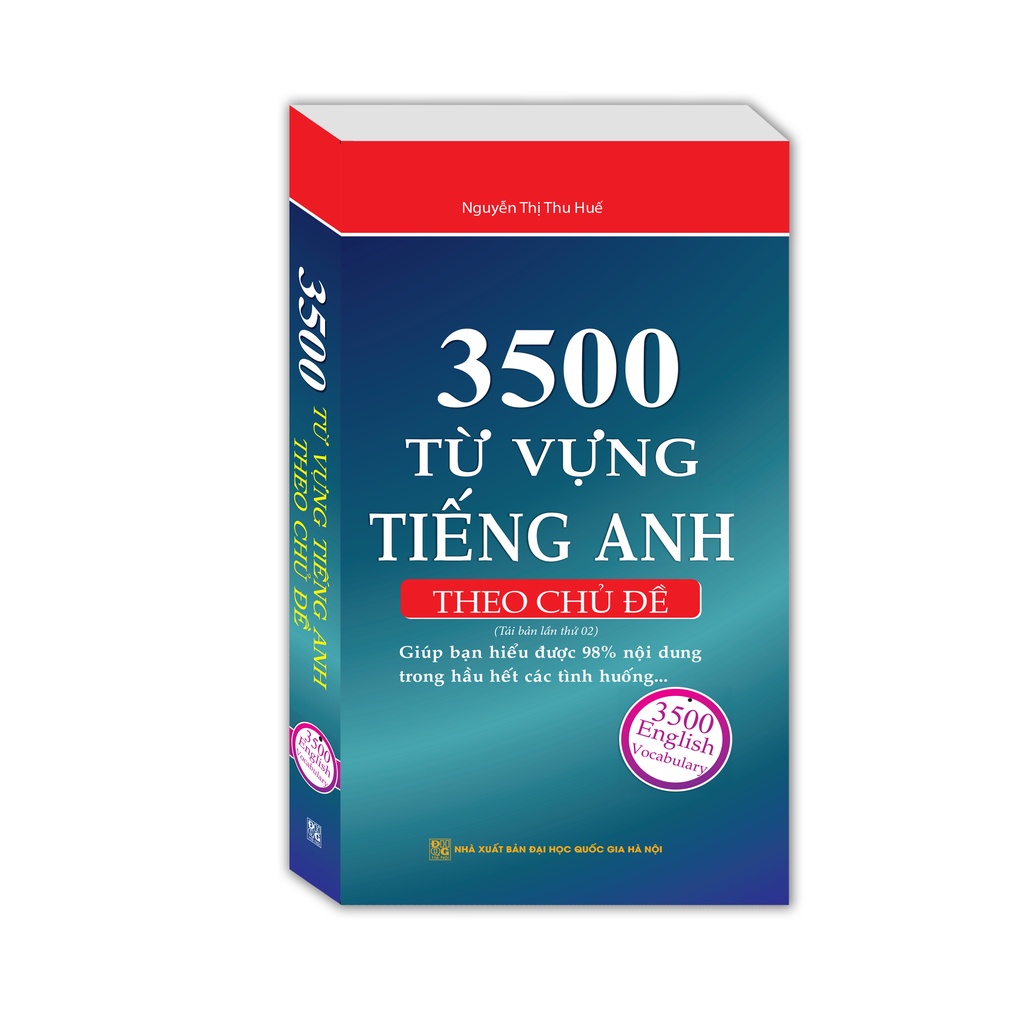 Sách - 3500 từ vựng tiếng Anh theo chủ đề  - không màu