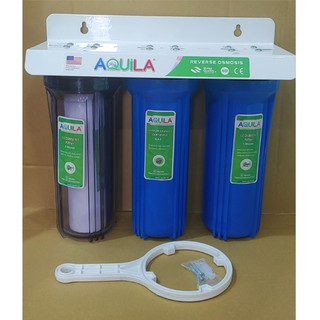 BỘ LỌC NƯỚC SINH HOẠT 3 CẤP 10INCH KÈM LÕI VÀ PHỤ KIỆN