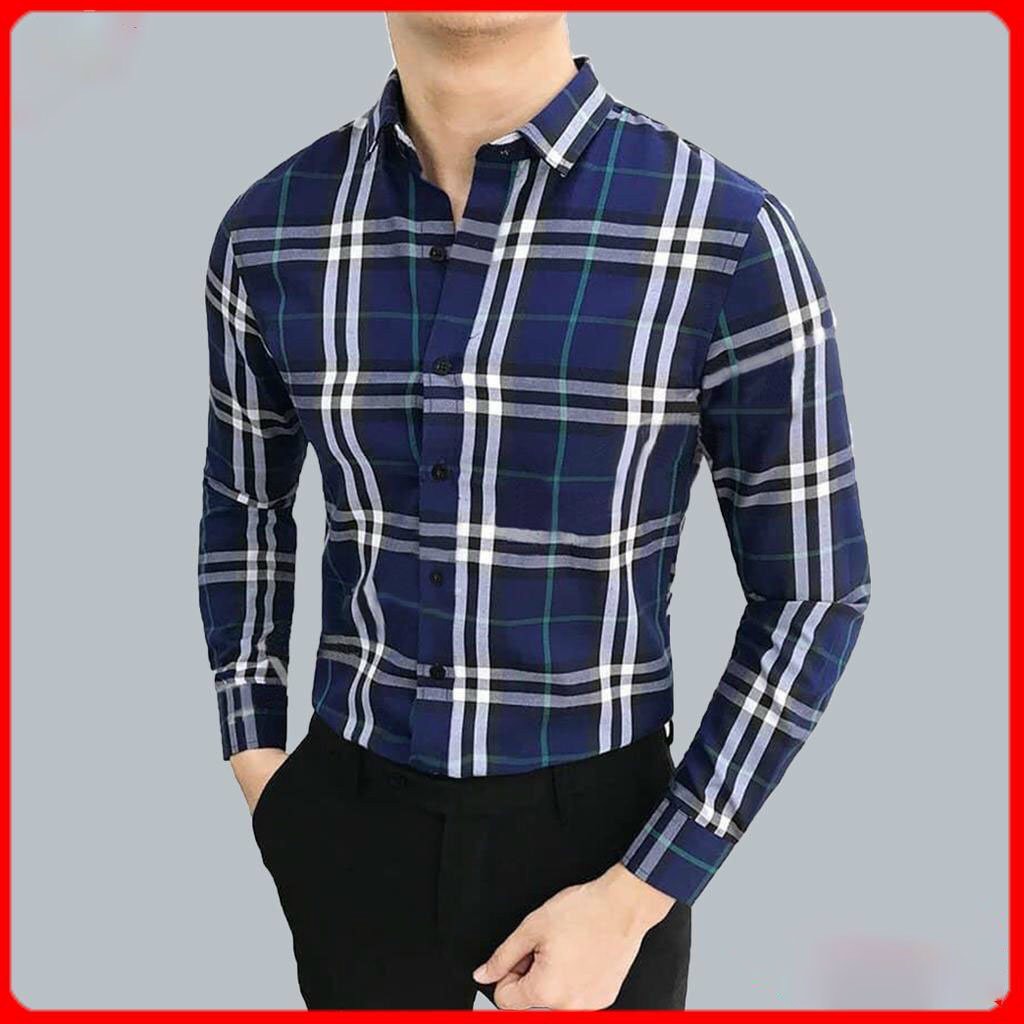 Áo Sơ Mi Nam Kẻ Sọc Siêu Đẹp Nam Tính, Thanh Lịch, Sang Trọng M01 | BigBuy360 - bigbuy360.vn