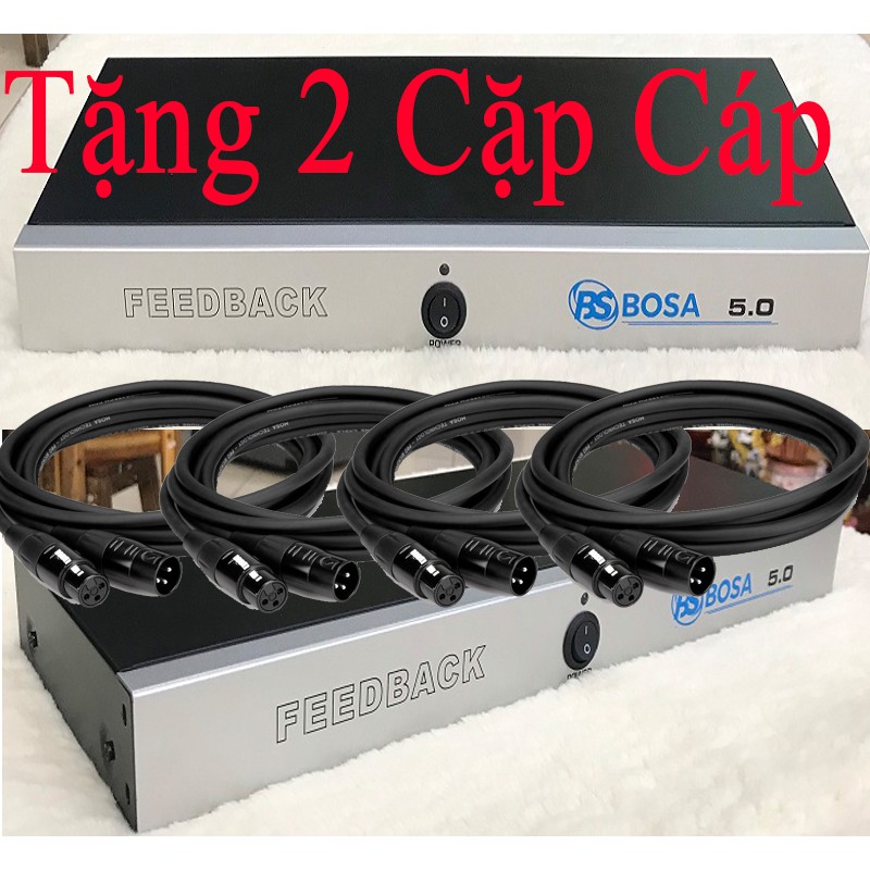 Chống hú Bosa 5.0 Tặng 2 cặp cáp Canon