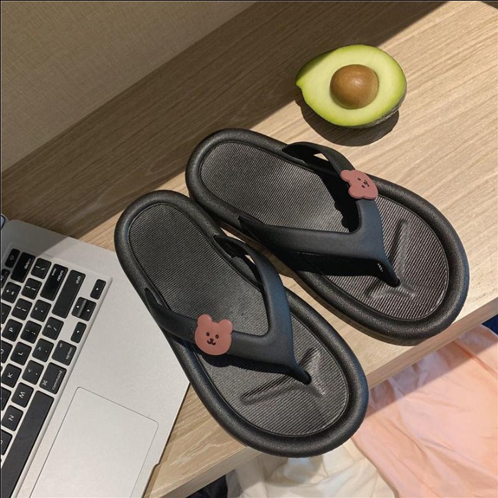 JY004 - dép kẹp gấu xỏ ngón, xinh hàng đẹp, giá hạt dẻ