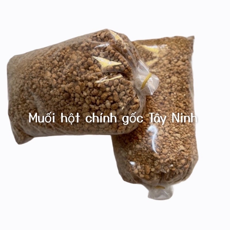 1kg muối hột tỏi ớt Tây Ninh ăn chay được