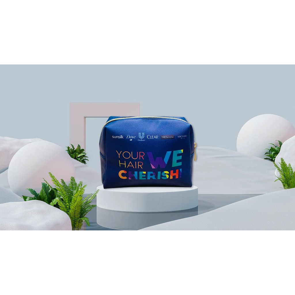 [HB GIFT] Túi mỹ phẩm Unilever (giao ngẫu nhiên)