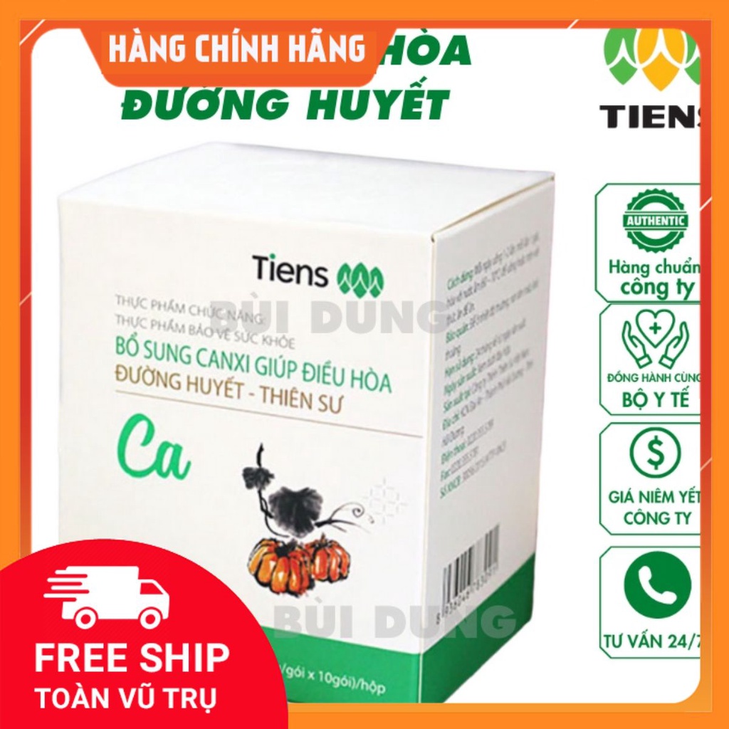Thực phẩm chức năng canxi đường huyết dành cho người bị tiểu đường thiếu hụt canxi TIENS