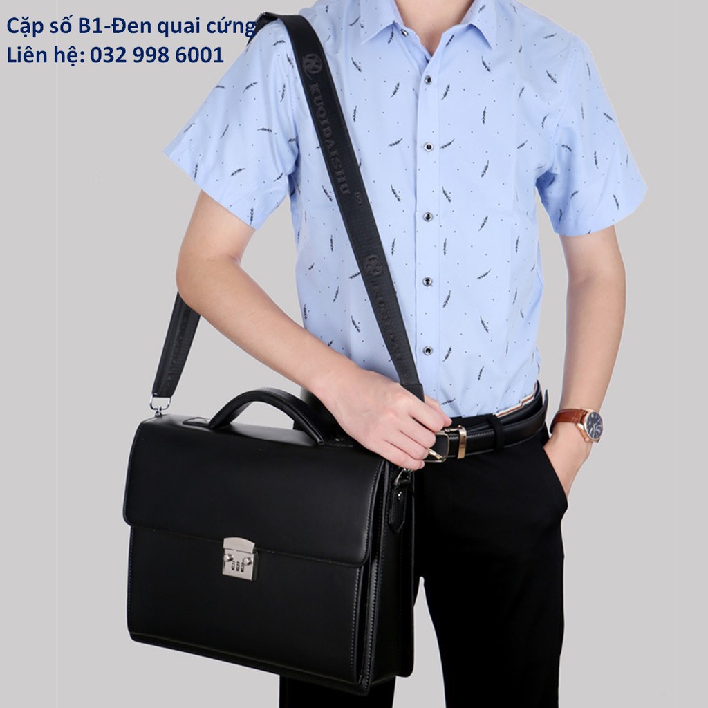 cặp da khóa số công sở B1 [ĐƯỢC XEM HÀNG TRƯỚC KHI THANH TOÁN] | BigBuy360 - bigbuy360.vn