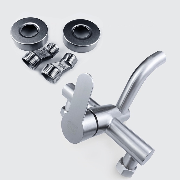 Van Vòi Nước Nóng Lạnh Bằng Thép Không Gỉ 304 Cho Nhà Tắm