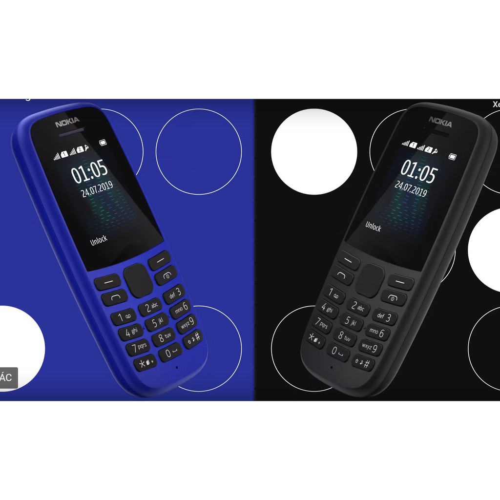 Điện thoại Nokia 105 Dual (2019) - Hàng chính hãng | BigBuy360 - bigbuy360.vn