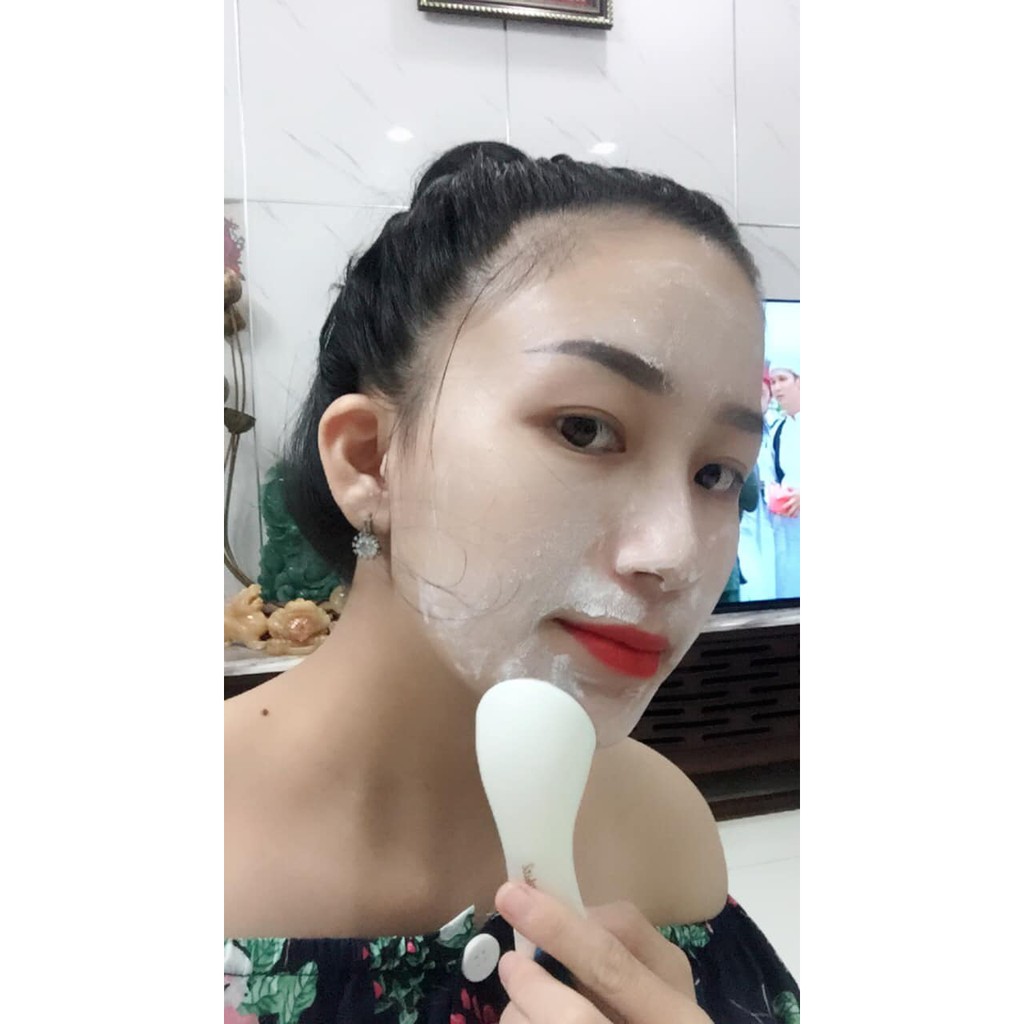 Máy Massage Mặt, Máy Massage Ion Cầm Tay Sử Dụng Kết Hợp Mask, Serum, Sữa Rửa Mặt