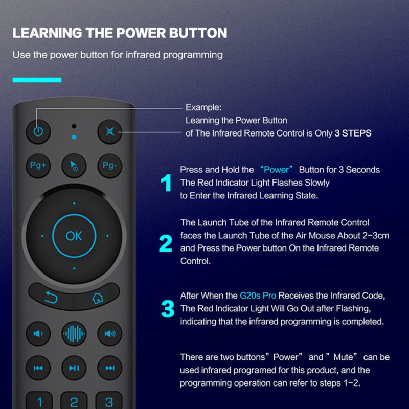 Điều KhiểN ChuộT Bay bonj G20BTS Plus 2.4g BT5.0 Cho Android TV