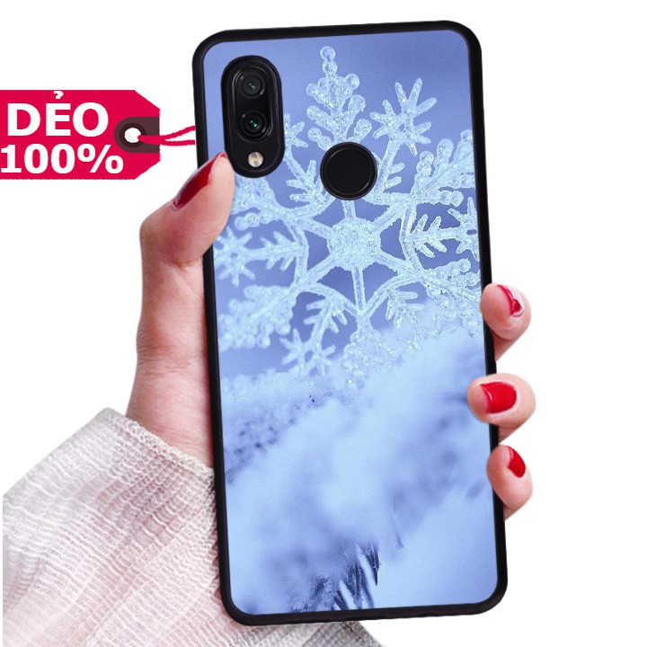 ỐP LƯNG DẺO HUAWEI NOVA 3I HÌNH NỀN HOA TUYẾT MÙA ĐÔNG LẠNH GIÁ