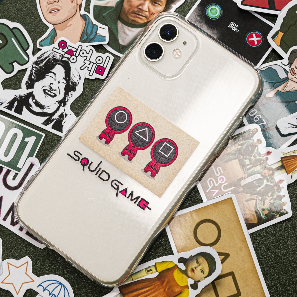 Ốp iPhone Squid Game: Thiết Kế Độc Quyền, Silicon Chất Lượng Cao