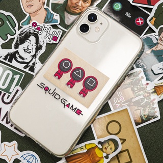 Ốp iPhone Squid Game: Silicon Trong - Dày Dặn - Chống Sốc Tốt - Thiết Kế Độc Đáo