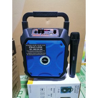 Loa kéo karaoke K68 tặng kèm 1 micro không dây