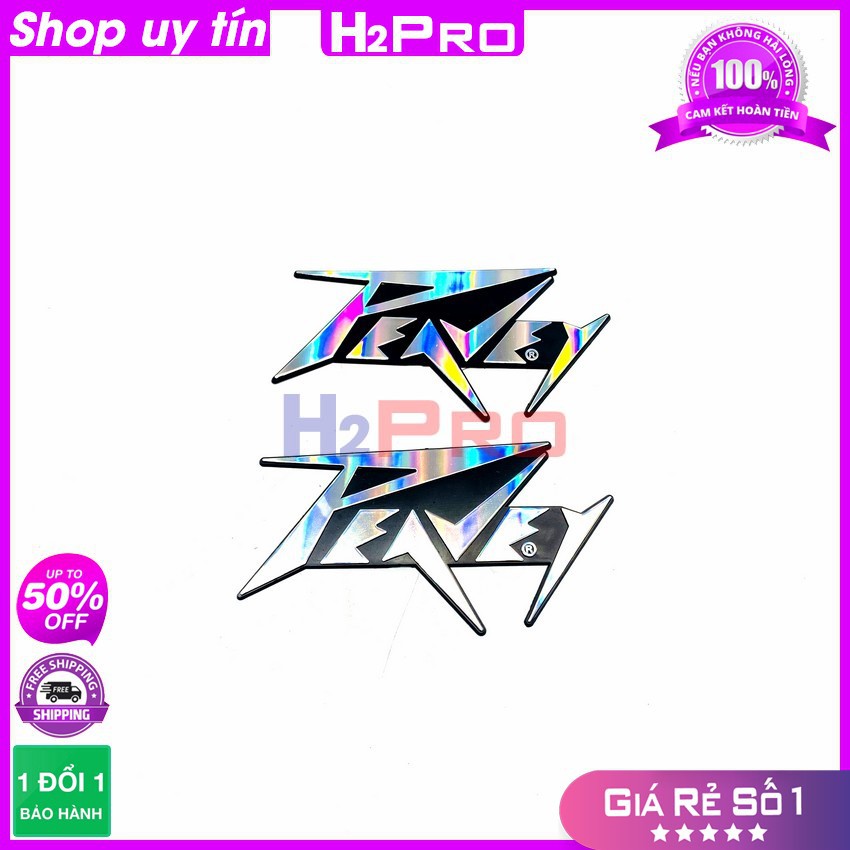 Đôi tem loa PEAVEY H2Pro chất liệu nhựa loại to kích thước 175x85mm (2 chiếc), tem dán thùng loa PEAVEY cao cấp