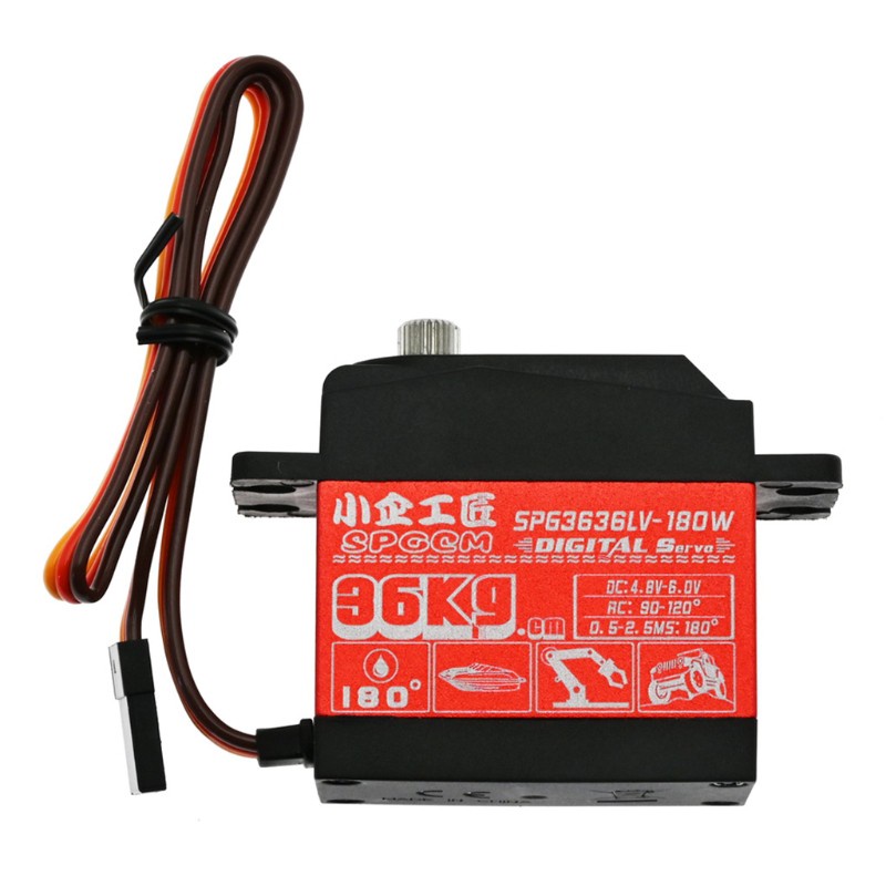 HIK Metal Gear High Torque Waterproof Digital Servo for RC Car Robot 36KG