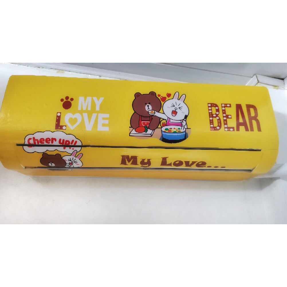 Decal dán MÁY LẠNH tổng hợp mẫu - Trang trí nhà cửa - HÀNG BÁN CHẠY - THUTHAODECOR