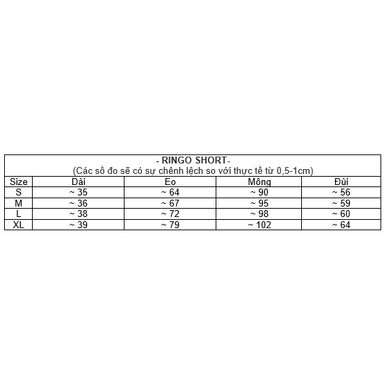 Quần tingoan RINGO SHORT (xanh/đen) | BigBuy360 - bigbuy360.vn