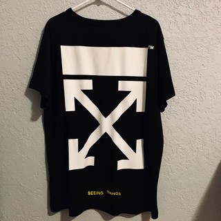 Áo thun Oversize OFF WHITE Black and White TU Unisex