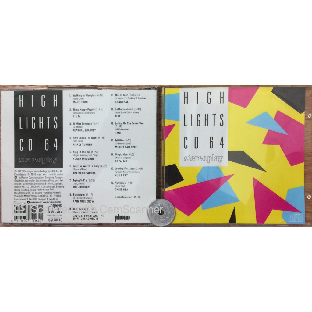 stereomate - CD gốc: Stereoplay Highlights CD 64 [Audiophile]