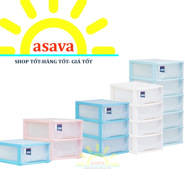 Tủ Nhựa Mini Lita ( Tủ A4) Đựng : Giấy A4, Đồ Y Tế, Văn Phòng Phẩm- Màu Đẹp, Gọn, Tiện Dụng- Gia Dụng Asava.