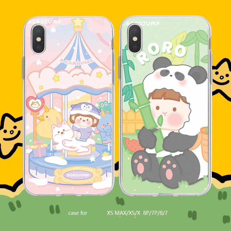 Ốp lưng iphone Carousel 5 5S 5SE 6 6S 6Plus 6S Plus 7 8 7Plus 8Plus X XSMax 11 11 Pro 11 ProMax XR - Infinity M10