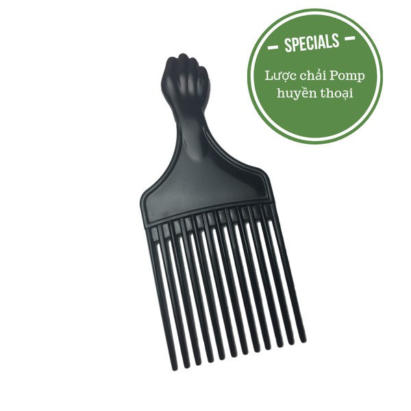 Lược Afro Pick Comb chải tóc cổ điển Classic chuyên dụng