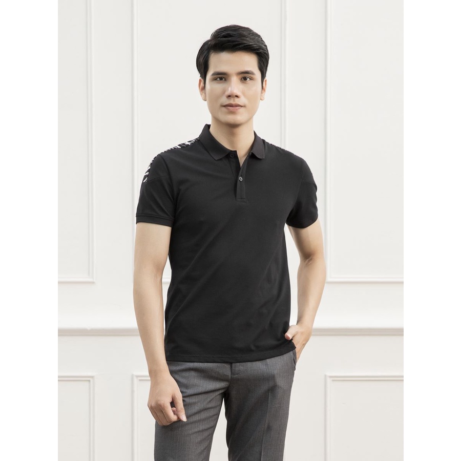 Áo Polo APS021s1 Slim có 3 Màu Trắng - Xám - Đen M/L/XL