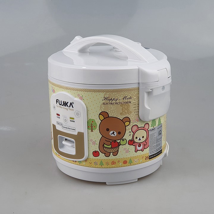 Nồi Cơm FuJiKa 1L,1L5,1L8 Cao cấp - Nấu cơm siêu ngon - Họa Tiết Dễ Thương - Hàng chính hãng- Chuyên phân phối