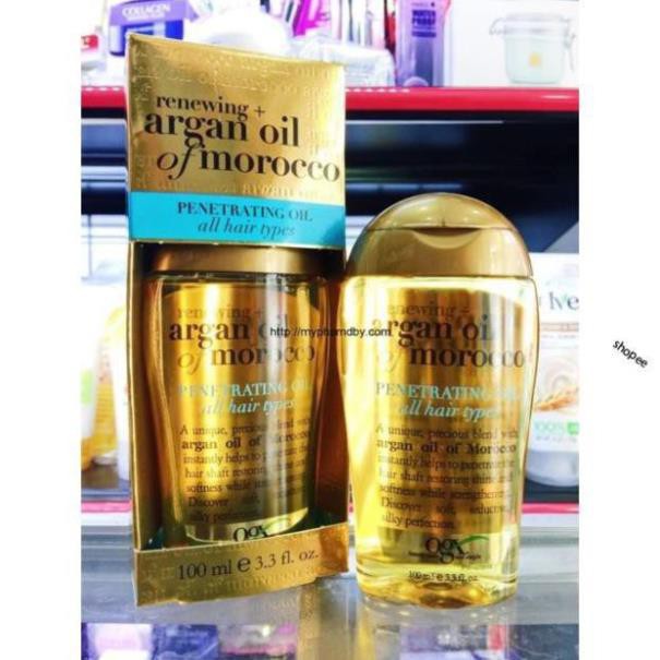 tkn123 GIASOC (🇺🇸hàng usa) Serum dưỡng tóc OGX ARGAN OIL of morocco Penetrating oil MHB2