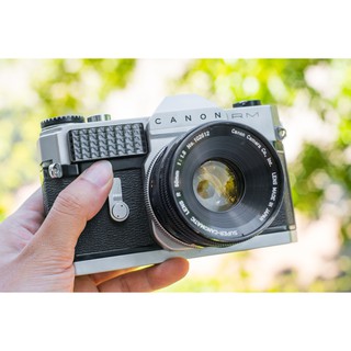 [MUA 1 TẶNG 1] Máy ảnh cổ Canonflex RM tặng bao da zin