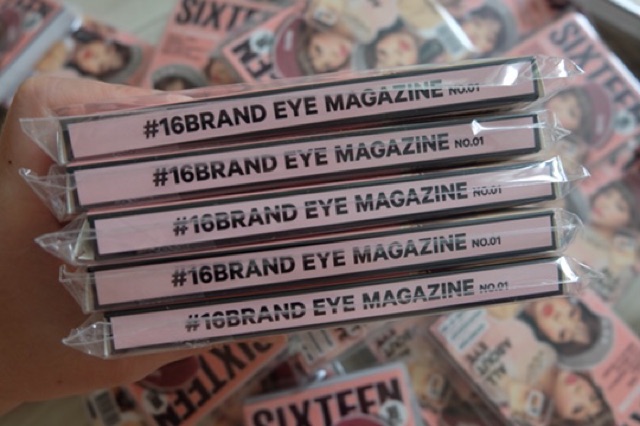 Phấn mắt 16 Brand Sixteen Eye Magazine All About Eye