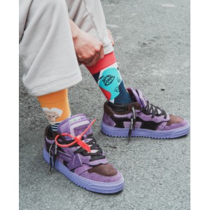 Vớ hình Họa Sĩ Picasso Chất Liệu 80% Cotton Mang Lại Cảm Giác Thoáng Khí.