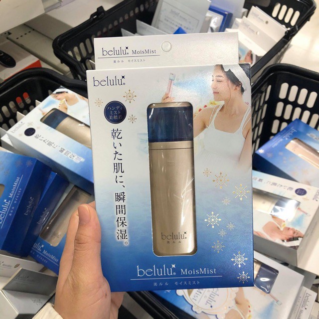 Máy xịt khoáng phun sương Belulu Moismist