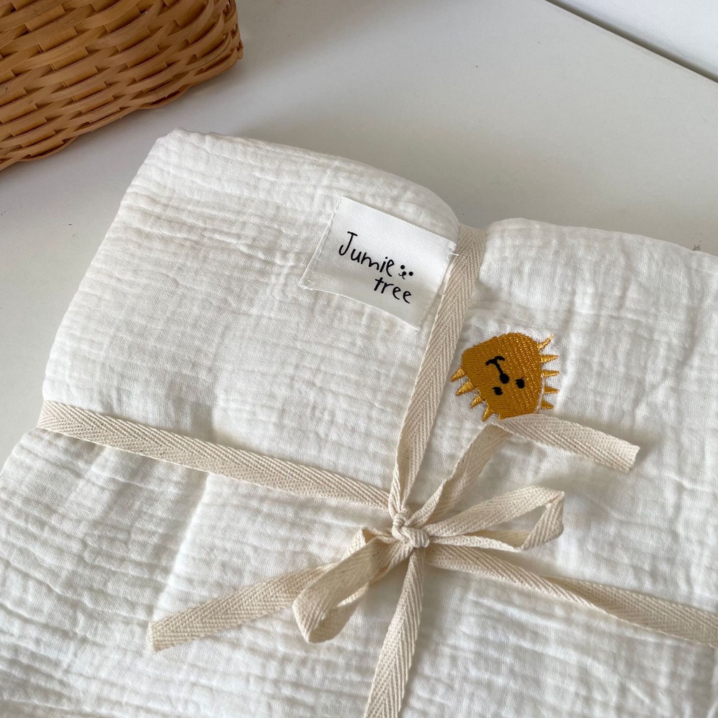 Chăn cotton sáu lớp thiết kế mỏng phong cách Hàn Quốc dành cho trẻ em