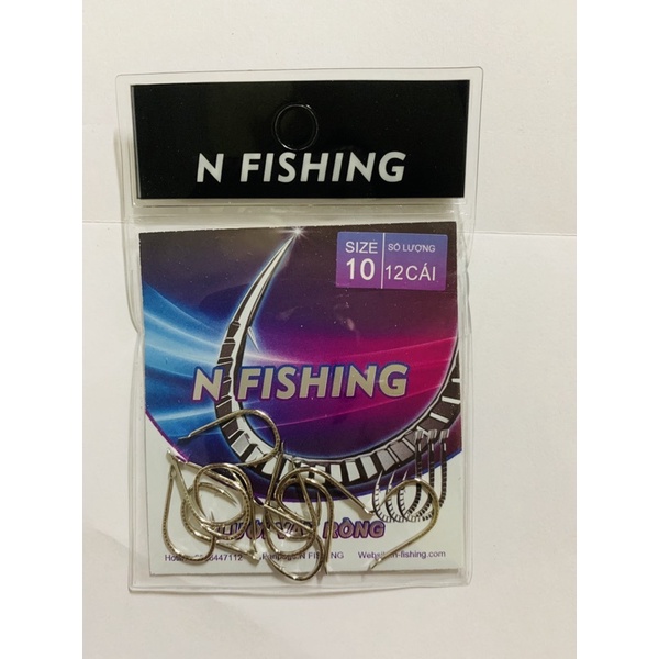 Lưỡi câu cá, lưỡi câu đài cá chép, trắm, trôi … - Lưỡi vảy rồng NFishing