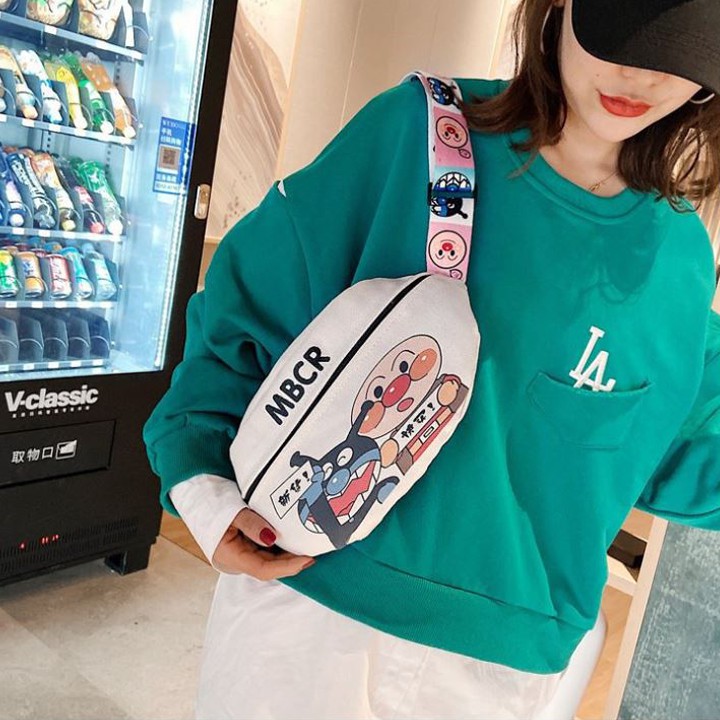 Túi bao tử vải đeo chéo nữ Hàn Quốc giá rẻ Hot 2020 TM10 | BigBuy360 - bigbuy360.vn