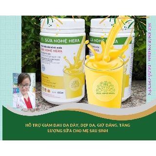{CHÍNH HÃNG} Sữa Nghệ Hera 500gr