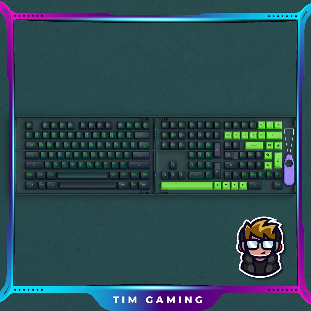 Bộ Keycap AKKO Wave Sonic