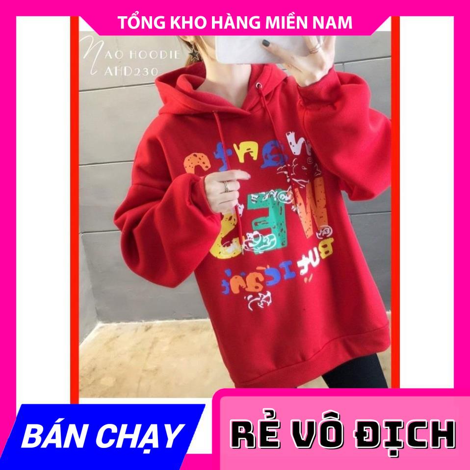 ÁO HOODIE IN HÌNH SIÊU CHẤT AHD230 ⚡ ẢNH THẬT⚡ ÁO NỈ CHUI ĐẦU ⚡ ÁO HOODIE UNISEX ⚡ ÁO HOODIE NỈ