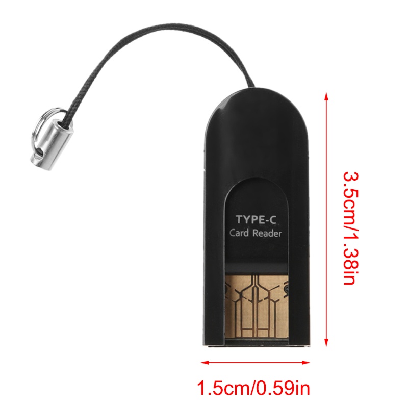 Đầu đọc thẻ nhớ Utake USB Type C sang USB 2.0 Type A Micro SD TF