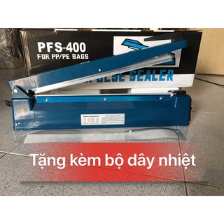 Máy hàn miệng túi 40cm VỎ SẮT - máy ép bich - máy ép bọc (thân bằng sắt,bền bỉ theo thời gian)