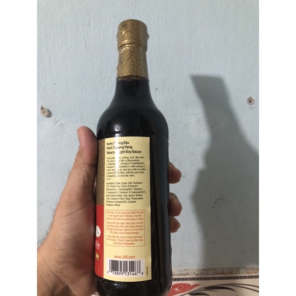 Nước Tương Lee Kum Kee 500ml/ Selected light soy sauce 500ml