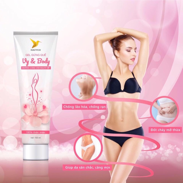 Gel Gừng Quế Vy & BODy