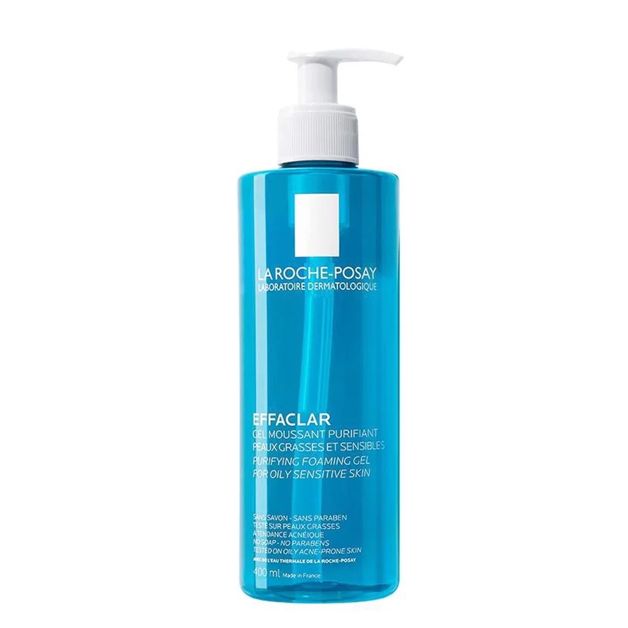 Sữa Rửa Mặt La Roche Posay Effaclar 400ml Giảm Nhờn Cho Da Dầu Mụn